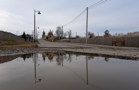 По пути в церковь