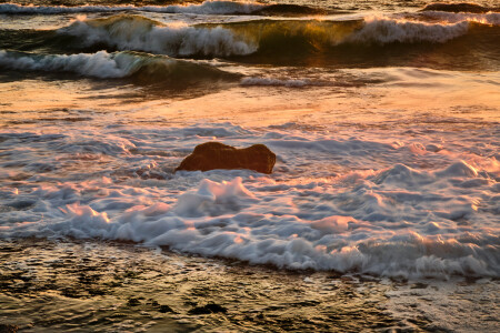 The Mediterranean Sea, Sunset