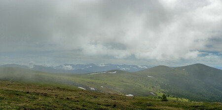 с облаками в облаках
