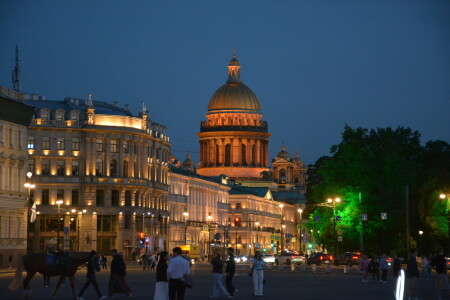 ночной Санкт-Петербург