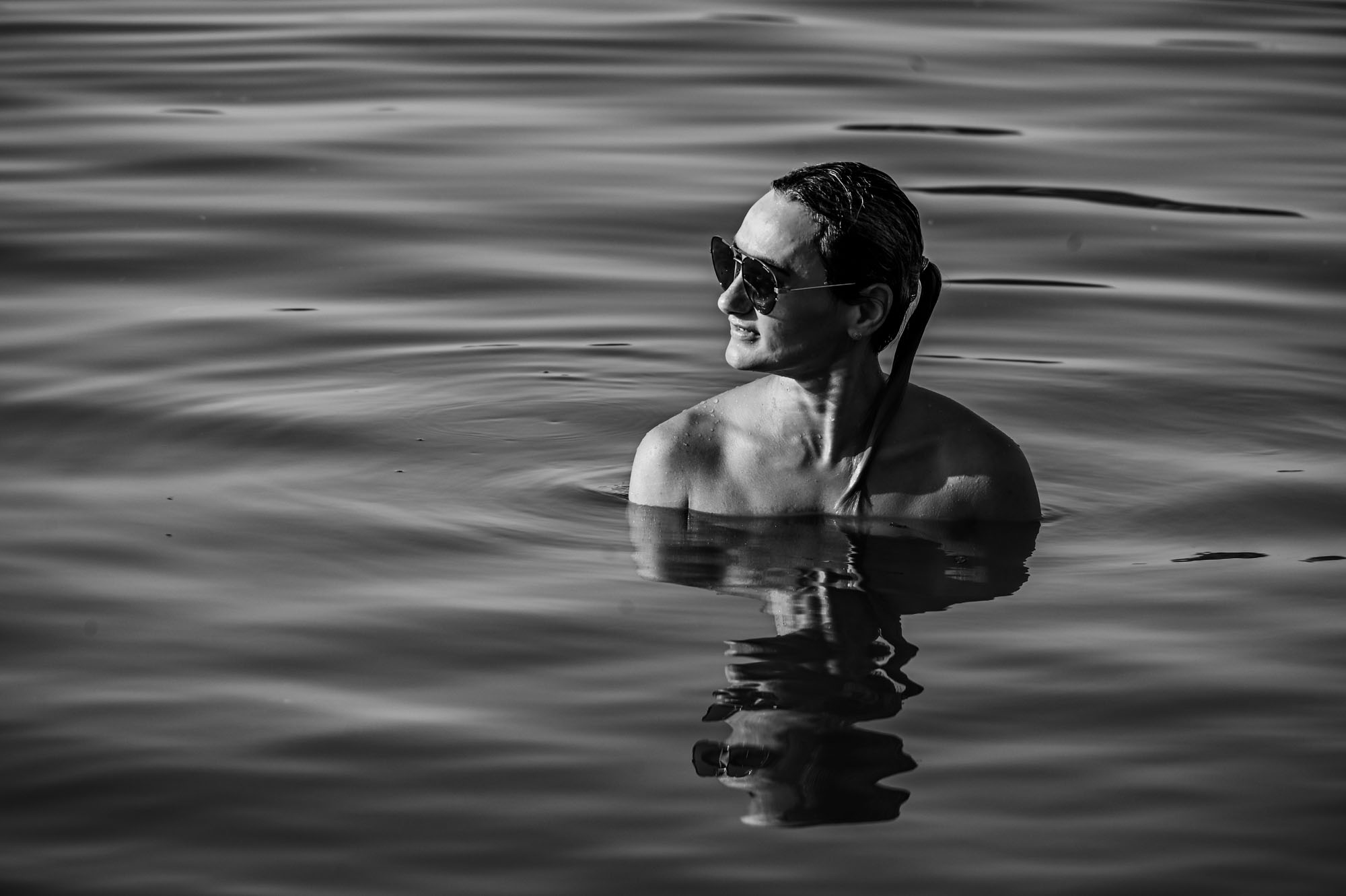 circles on the water. раздел Портрет, Жанр