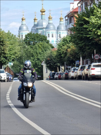 Смоленский байкер