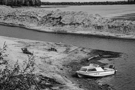 boat on the river