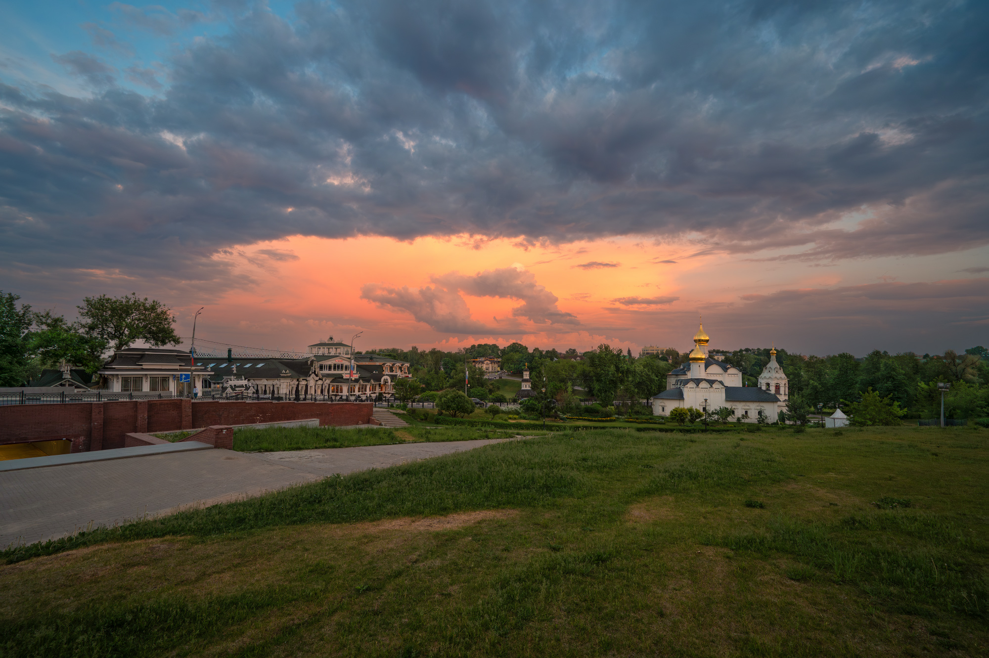 «вечер в Сергиев Посаде» раздел «Городской пейзаж». «»