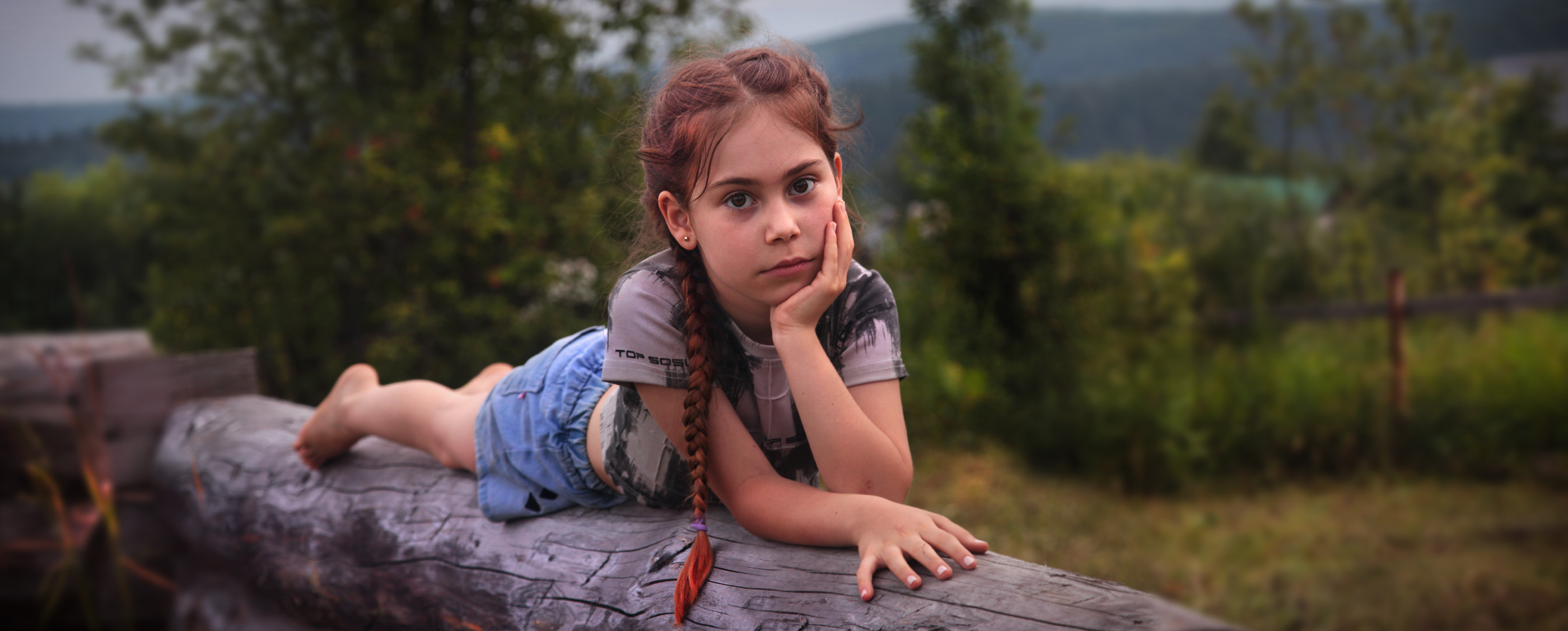 На бревнышке люблю я отдыхать.. раздел Дети
