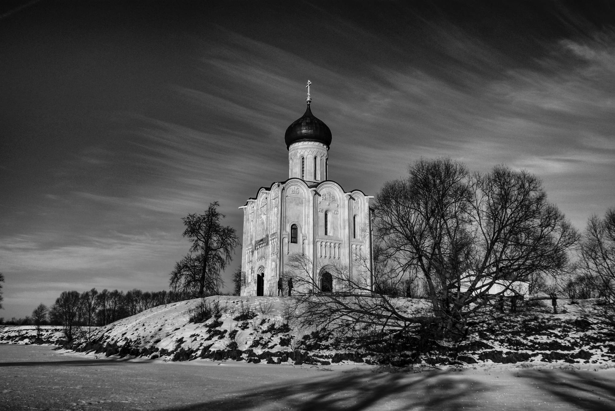 ранняя весна на Нерли. раздел Природный пейзаж. 2008г