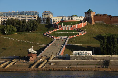 Чкаловская лестница.