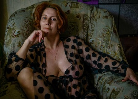 Портрет женщины средних лет.