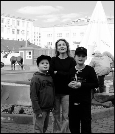 В парке аттракционов