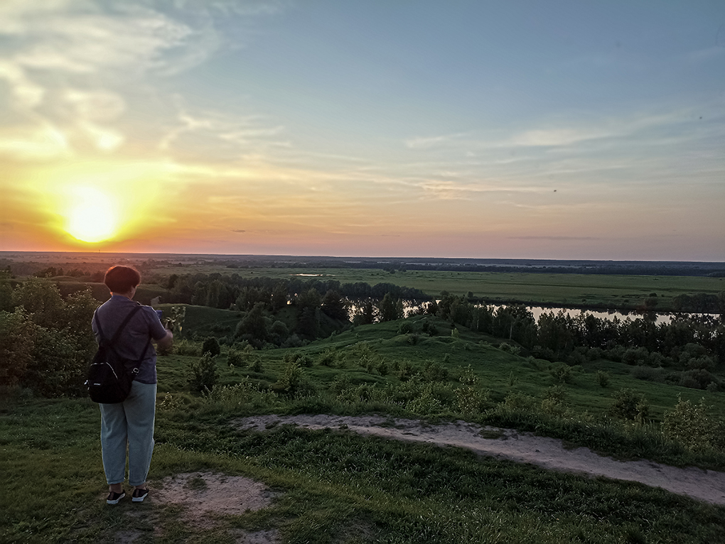 «Вечер в Константиново» раздел «Рассветы. Закаты, Природный пейзаж». «»
