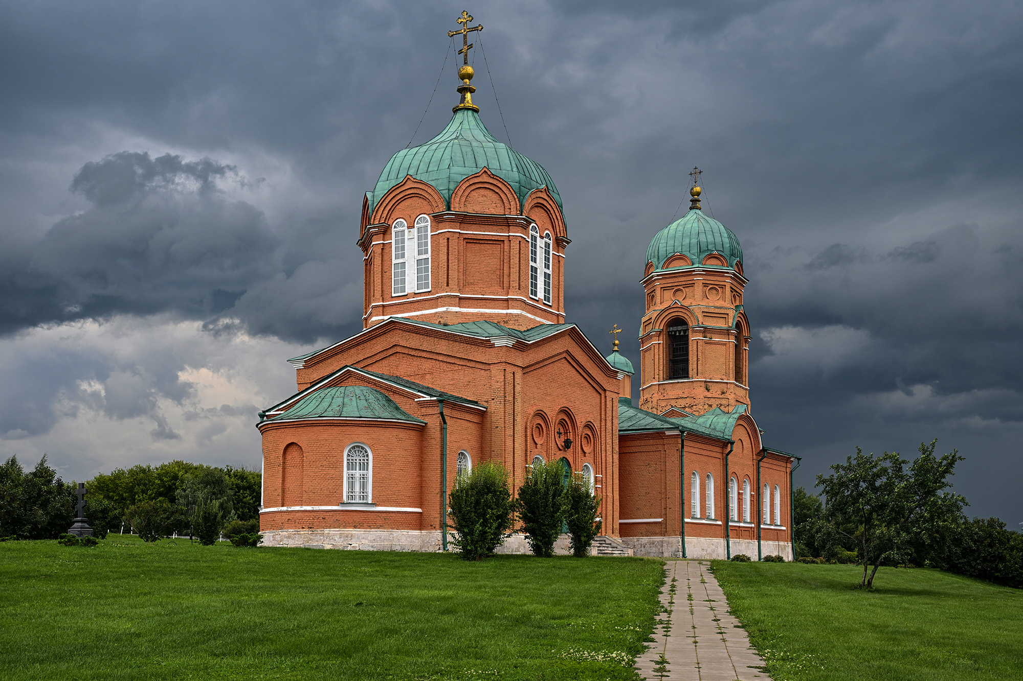 Храм Рождества Пресвятой Богородицы. Куликово поле.. раздел Архитектура. Памятники. Интерьер. с.Монастырщино