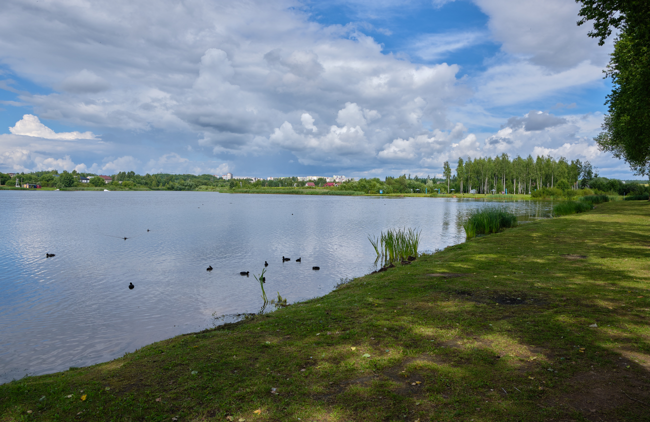 Тишина у пруда #3. раздел Городской пейзаж