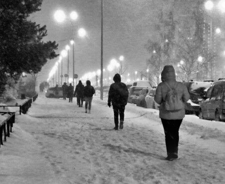 Новостройки . Дорога домой.