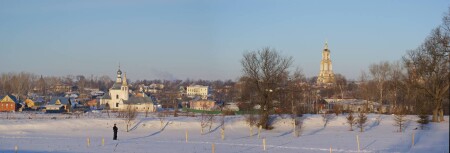 панорама Суздали 2008г