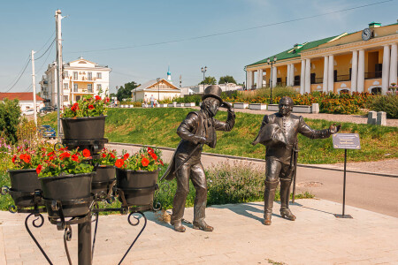 Хлестаков и Городничий