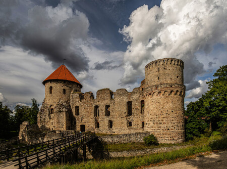 Cēsis Castle.