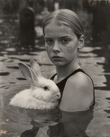 . masha &amp; white rabbit