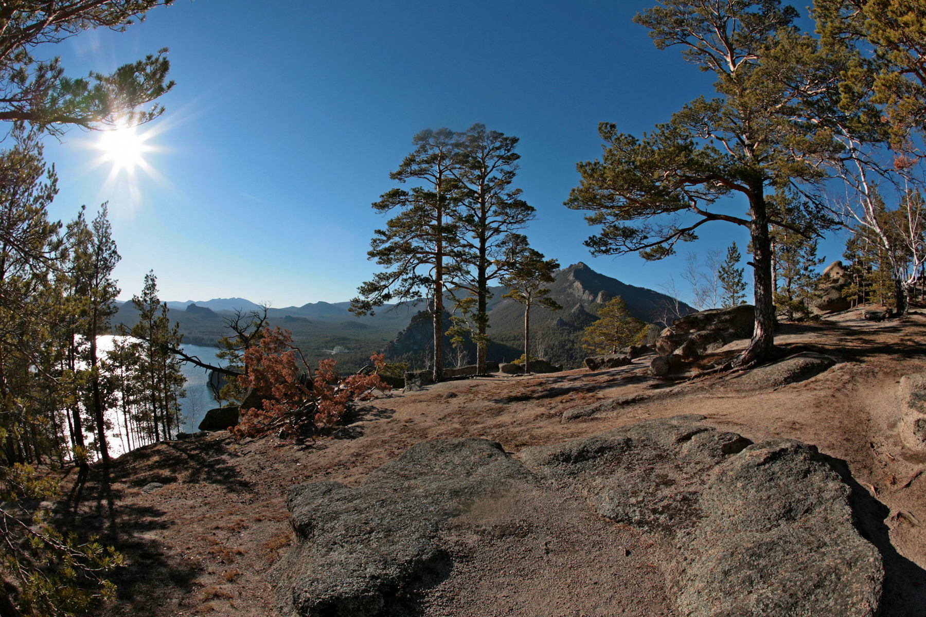 «Сосны, камни и Солнце» раздел «Природный пейзаж, Путешествия. Туризм». «Северный Казахстан. Боровое»