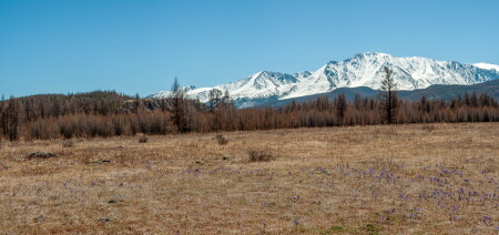 плато Ёштыкёль на первомай