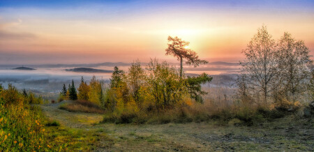 Осеннее утро