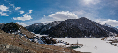 Зарамагское водохранилище. Северная Осетия - Алания.