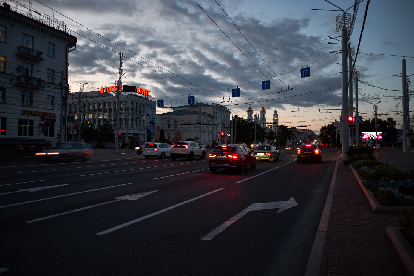 Сумерки над городом. раздел Городской пейзаж