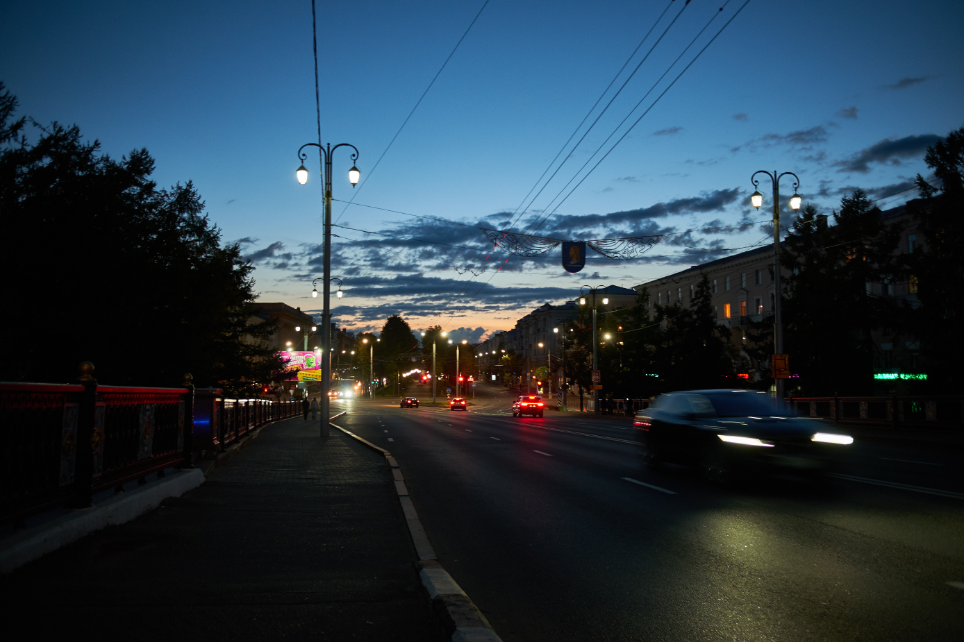 «Сумерки над городом #6» раздел «Городской пейзаж». «»