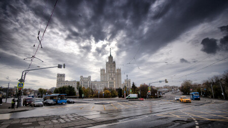 Москва. Яузский булвар