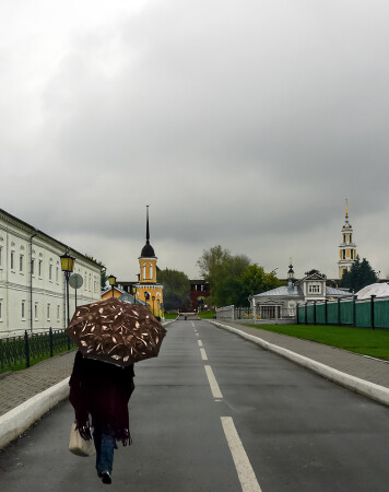 Дождь в Коломне