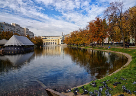 Москва. Чистый пруд