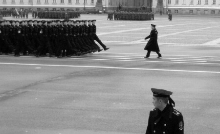 Репетиция парада.