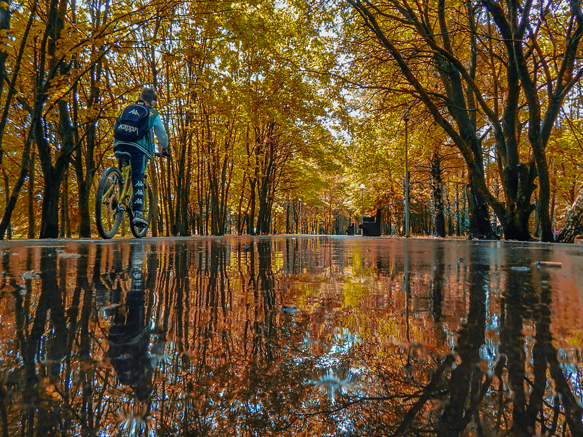 Осеннее зазеркалье. раздел Городской пейзаж