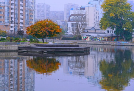 Утренний туман.
