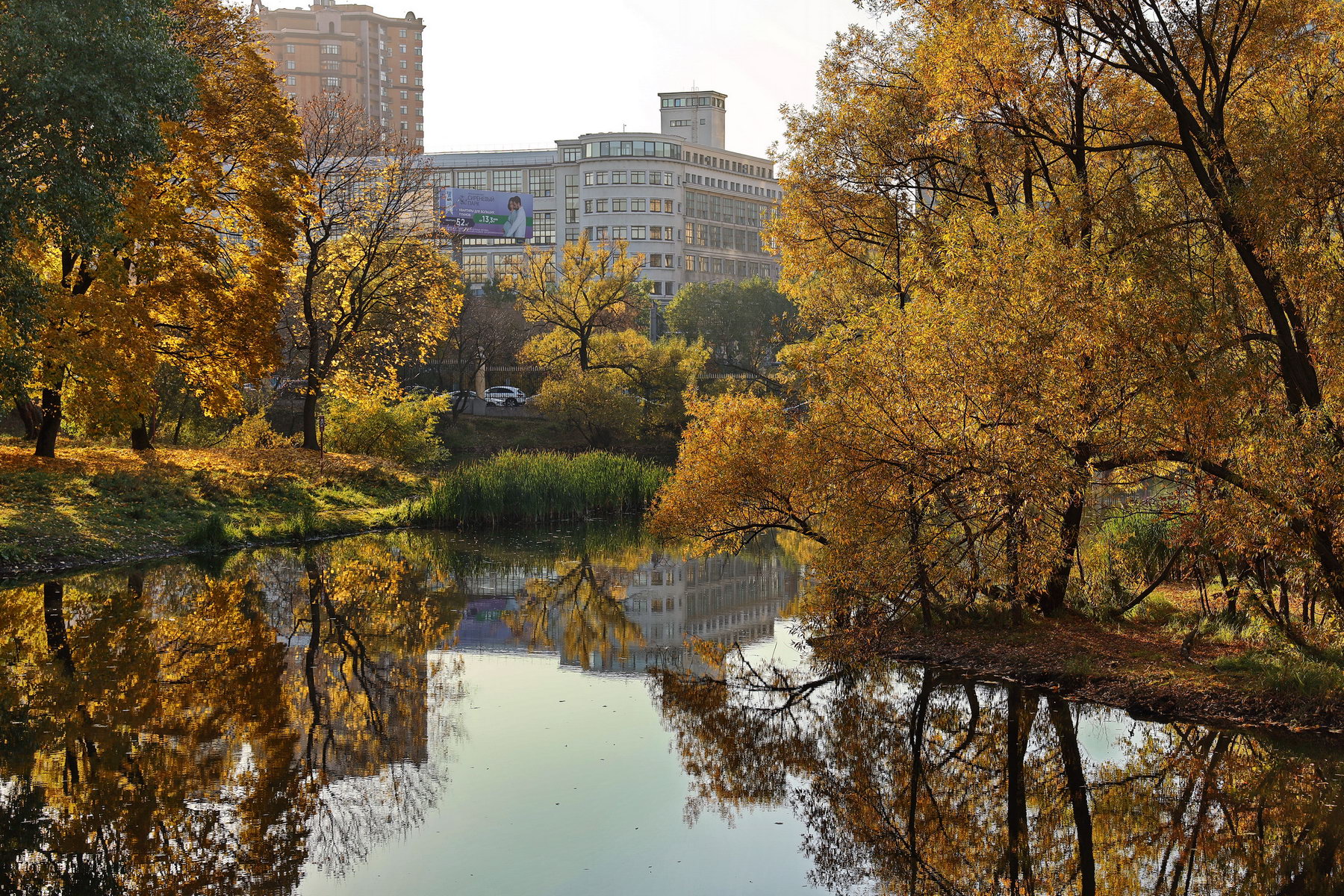 «Москва, Лефортово.» раздел «Городской пейзаж». «Москва, Лефортово, октябрь 2021.»