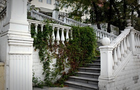 Старая лестница.