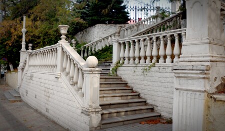 Старая лестница.