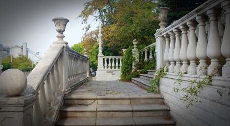 Старая лестница.