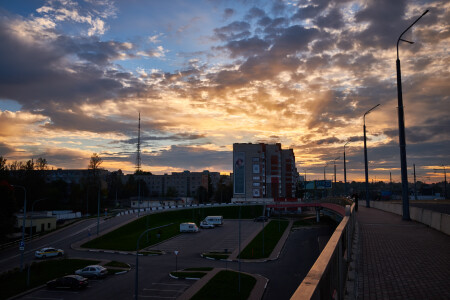 Городской закат