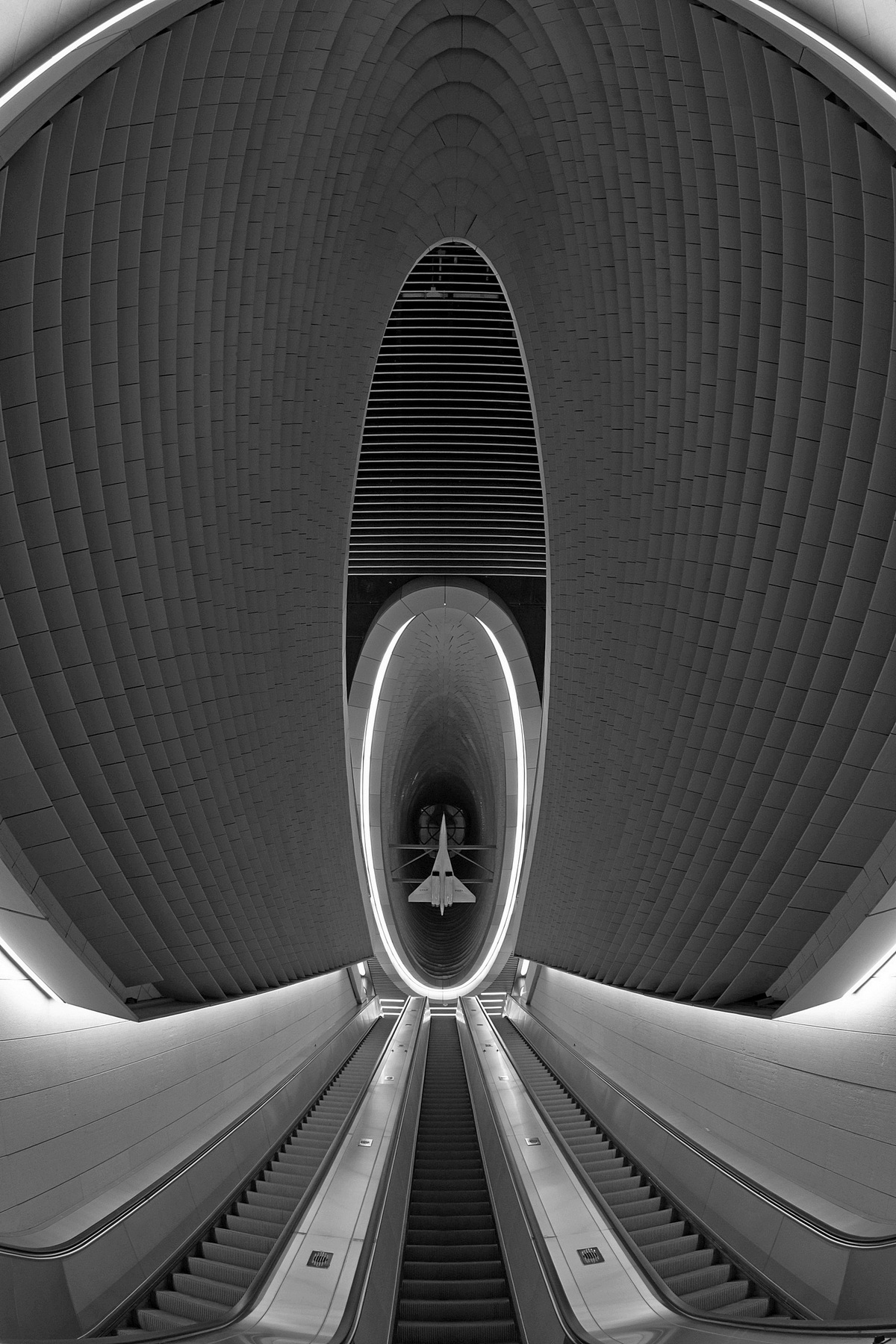 «ТУ-144» раздел «Архитектура. Памятники. Интерьер, Индастриал». «Московское метро. Ст. Пыхтино.Снято на фиш 15 мм»