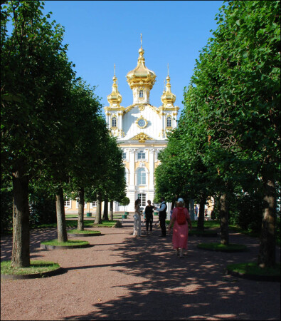 Петергоф, верхний парк