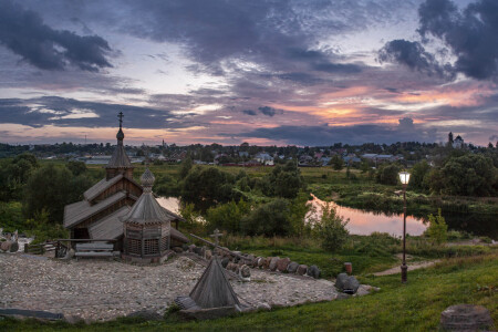 Боровск в закате
