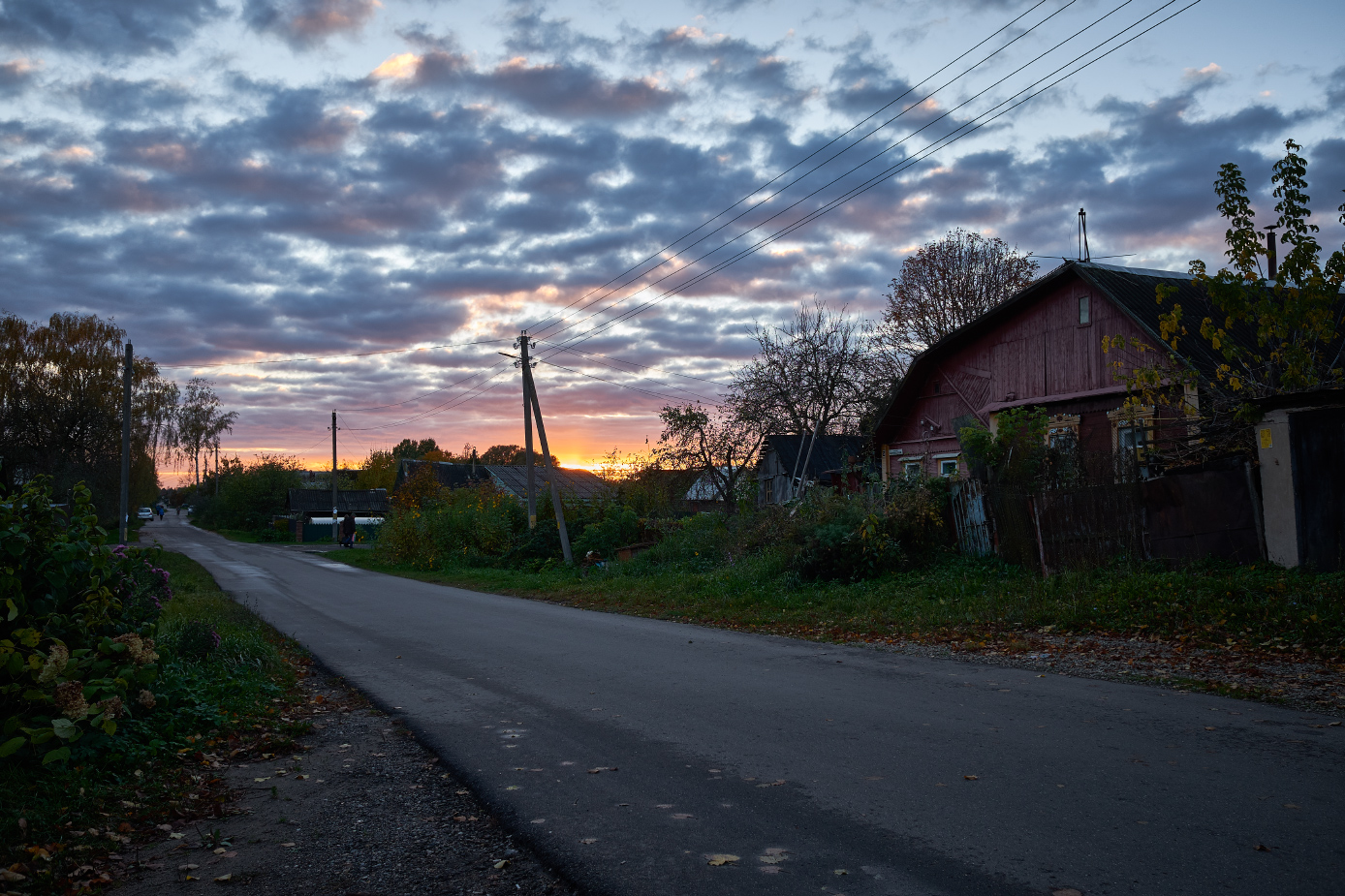 «Закат на окраине» раздел «Городской пейзаж». «»