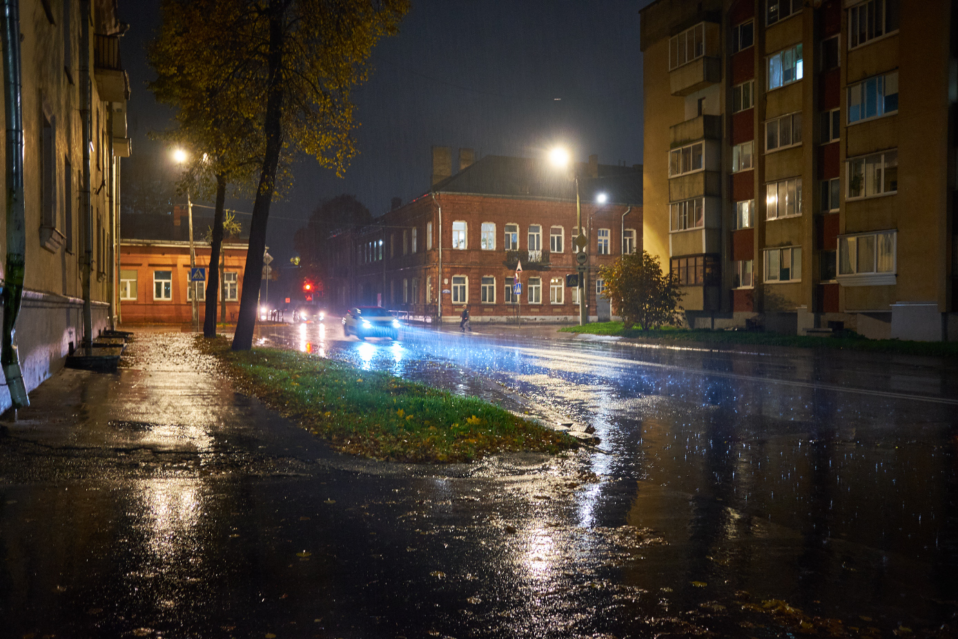 «Дождливый вечер 10» раздел «Городской пейзаж». «»