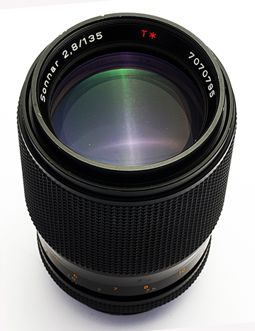 CONTAX CARL ZEISS SONNAR T* 135 mm f/2.8