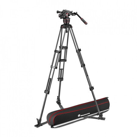 Manfrotto MVK608TWINGC Nitrotech 608 & CF Twin GS комплект видеоштатива MVTWINGC и головы 608